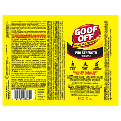 Goof Off Product Listing